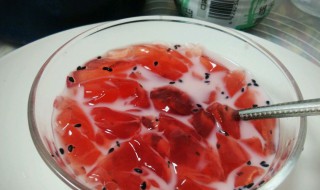 椰汁凉粉做法图解 椰汁凉粉怎么做