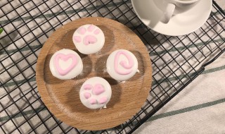 猫爪棉花糖做法图解 猫爪棉花糖怎么做