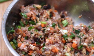 牛肉馅儿饺子怎么做 这样的馅料很好吃