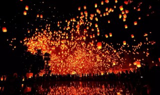 泰国天灯节是什么时候 一起去一趟吧