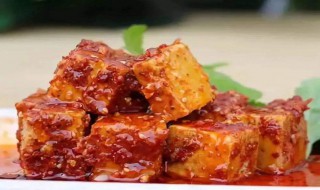 豆腐乳配料 中国民间传统美食豆腐乳