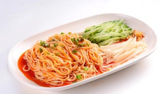 什么时候吃凉面最好 凉面的主要食材