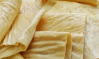 豆皮制作方法 怎么做豆皮