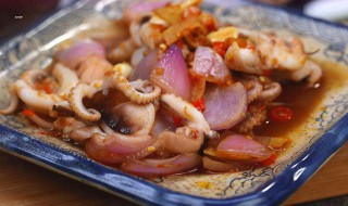 香辣爆炒八爪鱼的做法 教你在家做香辣八爪鱼