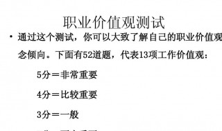 职业价值观怎么写 职业价值观写法技巧