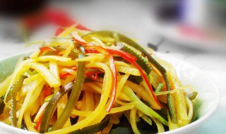 凉拌土豆怎么做 开胃好吃