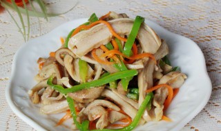 猪肚炒辣椒做法 你会做了吗