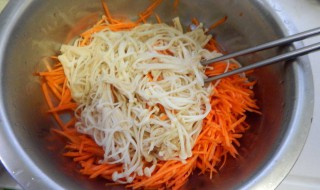 凉拌胡萝卜缨的做法窍门 凉拌胡萝卜缨怎么做