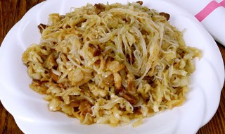 粉条可以跟什么菜炒 需要怎么炒呢