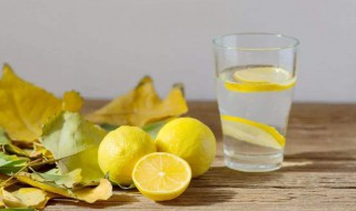 柠檬泡水怎么泡 柠檬泡水的方法