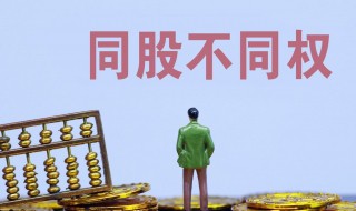 同股不同权什么意思 AB股分别是谁持有