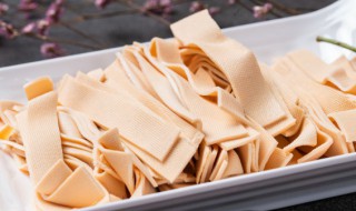 干豆腐和千张是一样吗 干豆腐和千张是同一食物吗