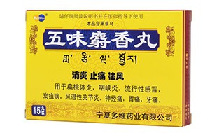 五味麝香丸的作用 五味麝香丸的功效