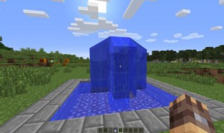 我的世界喷泉教程 漂亮的喷泉原来这么简单