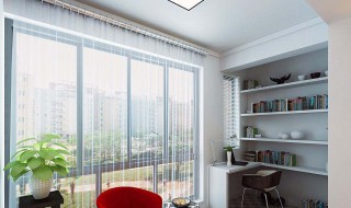 书房连阳台怎样设计成卧室 来看看怎么做