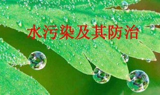 水污染如何治理 超有用的方法