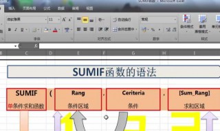 sum函数的使用方法 超简便的