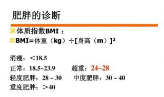 体质指数怎样计算 人的体质指数算法