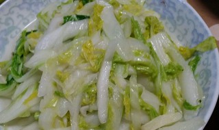 素炒油白菜教程 素炒油白菜教程分享