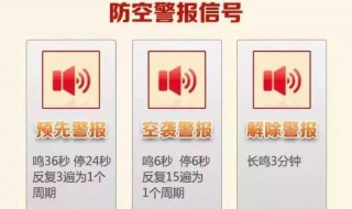 什么是防空警报试鸣 防空警报试鸣是啥