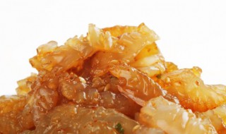 鲜海蛰头如何存放 鲜海蛰头的保存技巧