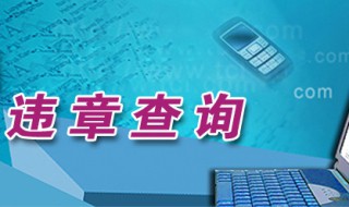 在手机上如何查汽车违章 你学会了吗