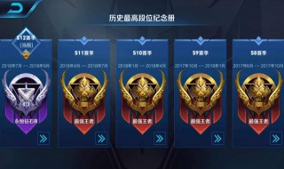王者荣耀最高段位是什么 王者荣耀的最高段位介绍