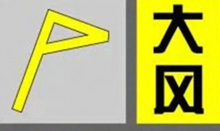 大风黄色预警是指几级风 大风黄色预警是几级