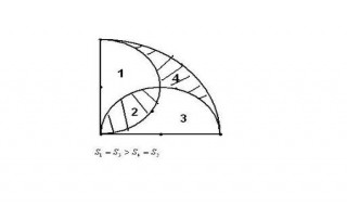 两个半圆相交阴影面积怎么求 如何计算两个半圆相交阴影面积