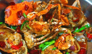 辣炒螃蟹的做法 怎样做辣炒螃蟹