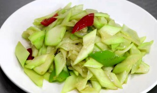 葫芦的做法 炒葫芦教程
