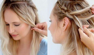 前面头发怎么扎好看 两点教你学会打理