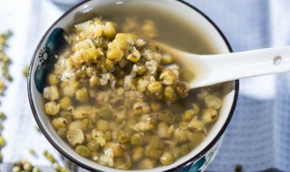绿豆汤的功效与作用 清热解毒消暑止渴