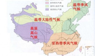 亚热带季风气候成因 具体原因如下