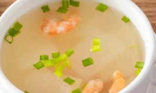 冬瓜海米汤制作方法 做冬瓜海米汤窍门