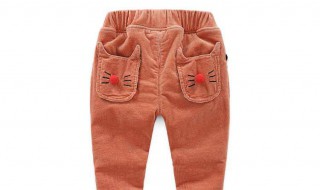 条绒裤子上的陈旧污渍怎么洗掉 教你个小妙招