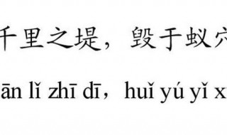 千里之堤毁于蚁穴的哲学寓意是什么 千里之堤毁于蚁穴包含什么哲学道理