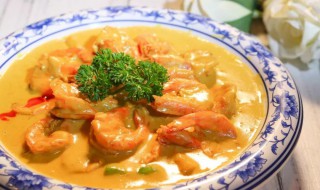 咖喱虾的做法家常 咖喱虾怎么做