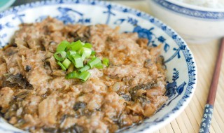 梅菜蒸肉饼的做法 梅菜蒸肉饼怎么做