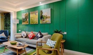 客厅只有38米怎样做背景墙 把握好这5个点背景墙的制作不再是难事