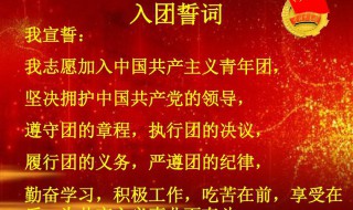 中国共青团员的义务是什么 中国共青团员的义务介绍