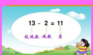 如何让孩子认识被减数 如何让大班的孩子学习数学算已知被减数