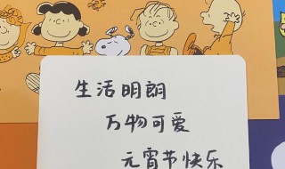 元宵节发给对象的句子 春节给对象发的句子