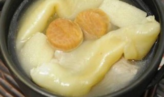 花胶能和萝卜一起炖吗 花胶能和萝卜一起炖吗孕妇