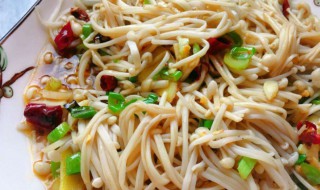 金针菇要怎么做才好吃 金针菇的做法介绍