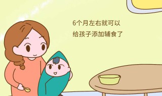 母乳喂养多久添加辅食 六个月可以添了吗
