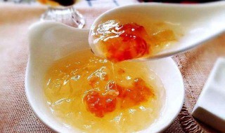 桃胶跟什么搭配好吃 这样搭配比较有营养