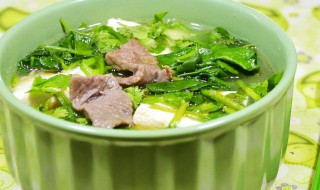 菠菜豆腐汤的功效与作用 菠菜豆腐汤的营养