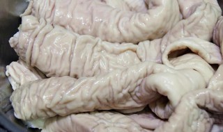 我们怎么挑选猪大肠呢 我们挑选猪大肠方法