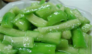 清炒丝瓜怎么炒（清炒丝瓜怎么炒没有土腥味）